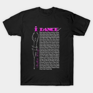 Ballet Lingo (Light Font) T-Shirt